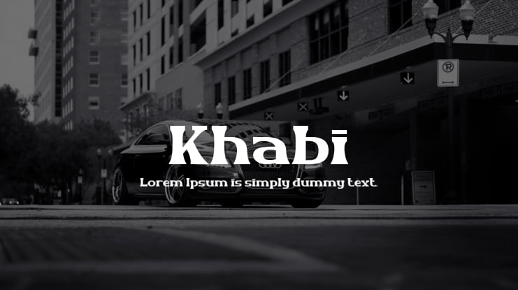 Khabi Font