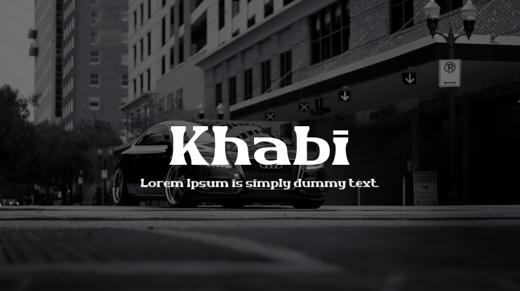Khabi Font