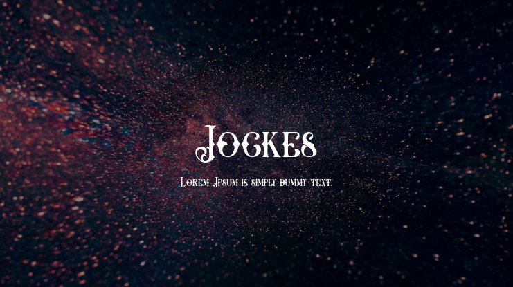 Jockes Font