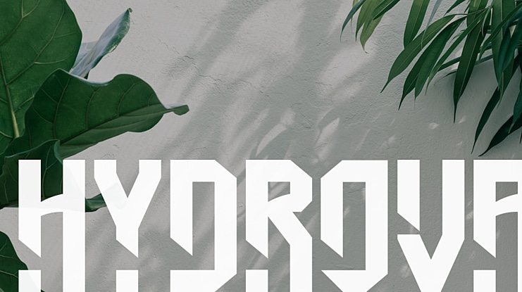 Hydrova Font