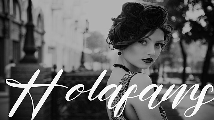 Holafams Font