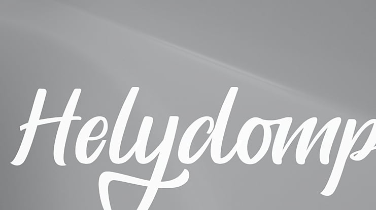 Helydomp Font