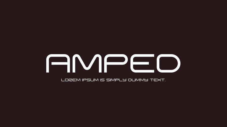 Amped Font