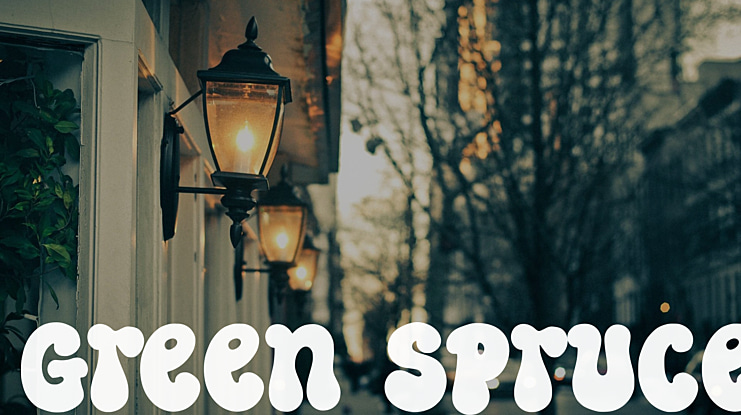 Green Spruce Font