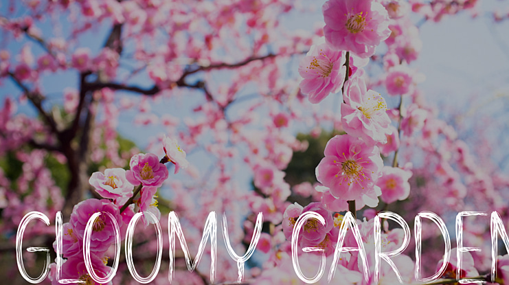 Gloomy Garden Font