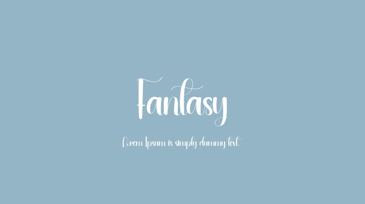 Fantasy Font