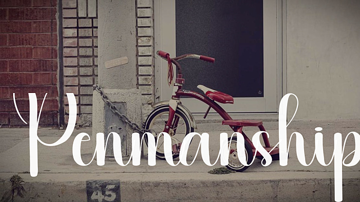 Penmanship Font