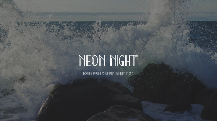 Neon Night Font
