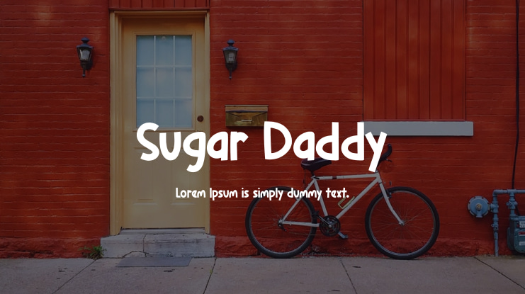 Sugar Daddy Font