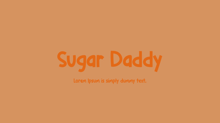 Sugar Daddy Font