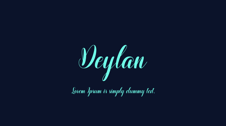 Deylan Font