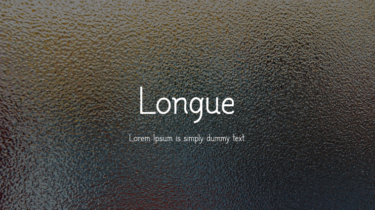 Longue Font