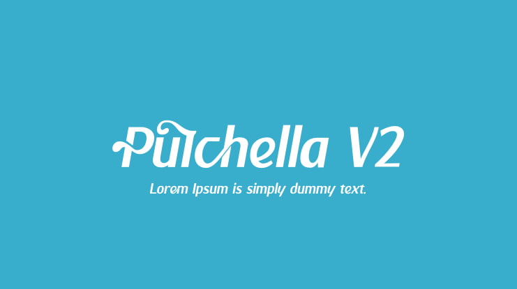 Pulchella V2 Font