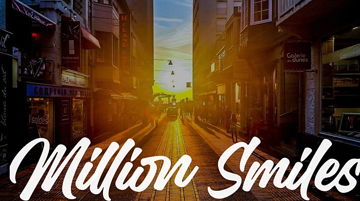 Million Smiles Font