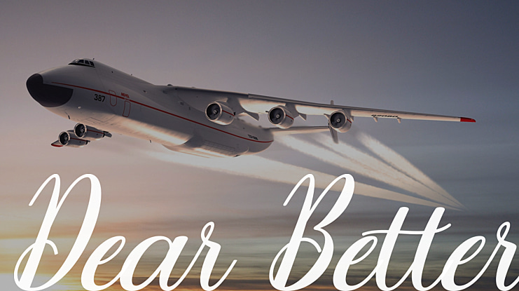 Dear Better Font