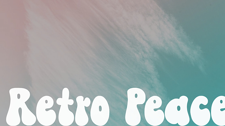 Retro Peace Font