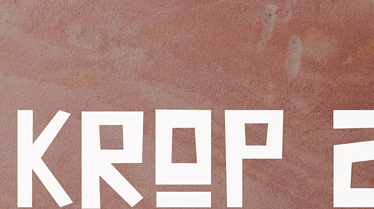 KROP 2 Font