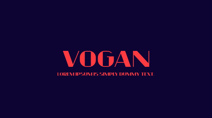Vogan Font
