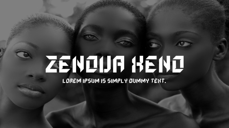 ZENOVA XENO Font