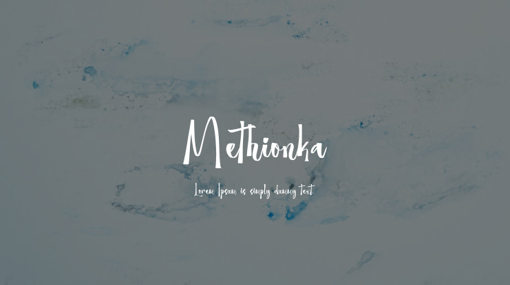 Methionka Font