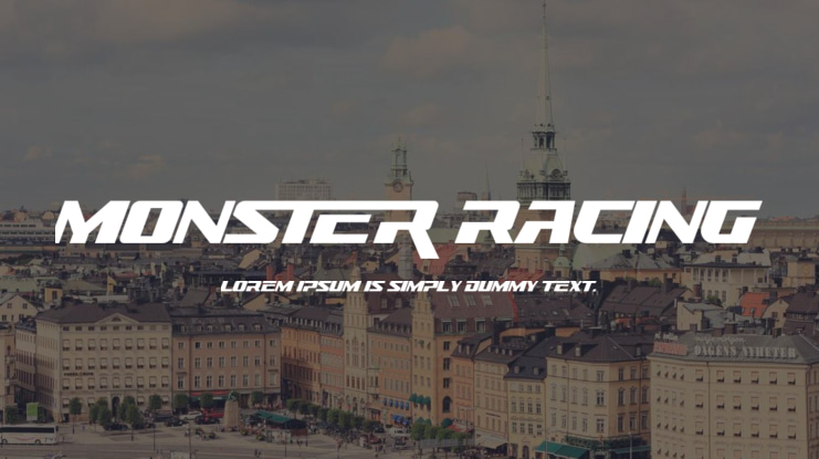 Monster Racing Font