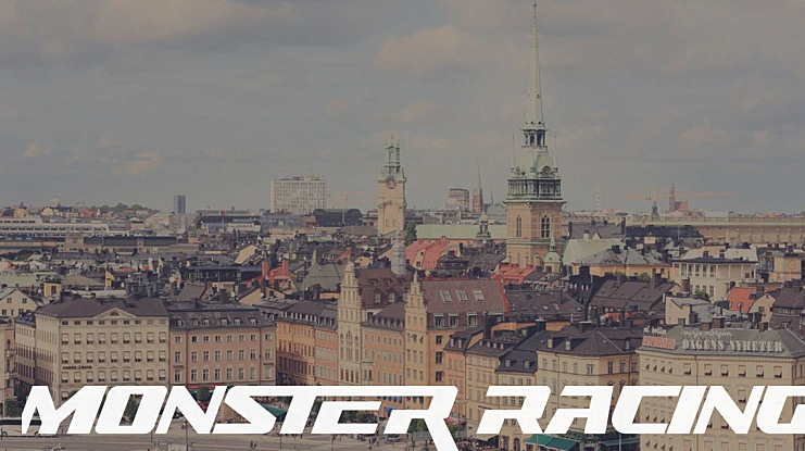 Monster Racing Font