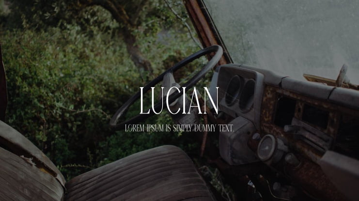 Lucian Font