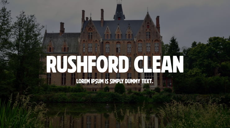 Rushford Clean Font