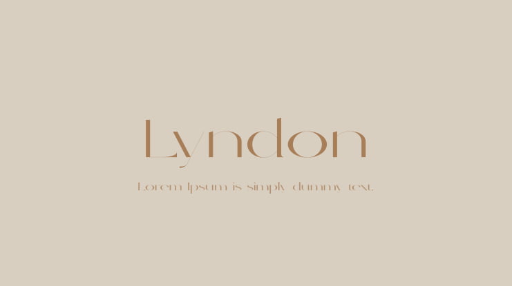 Lyndon Font