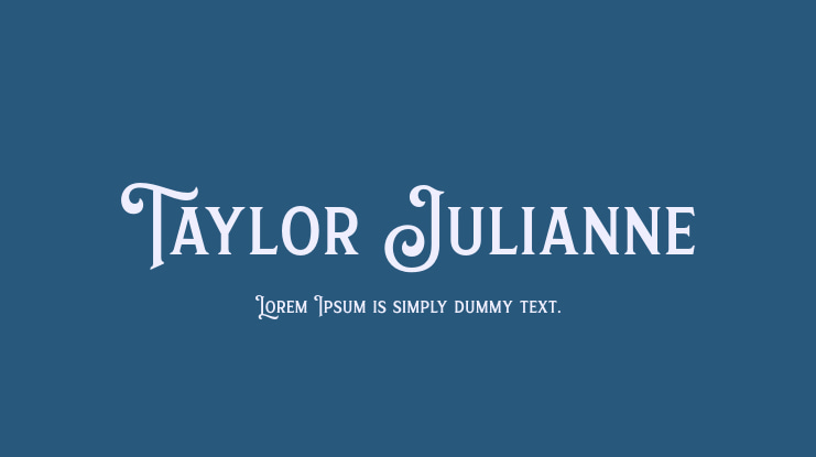 Taylor Julianne Font