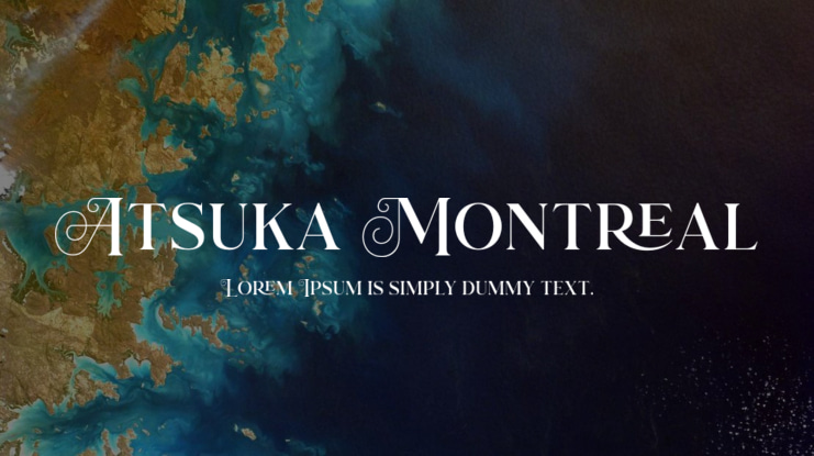 Atsuka Montreal Font