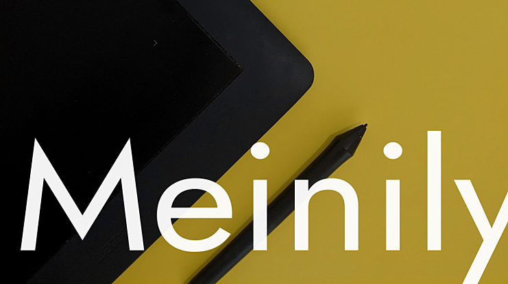 Meinily Font Family