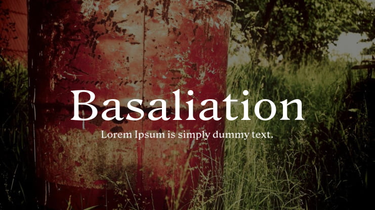 Basaliation Font Family