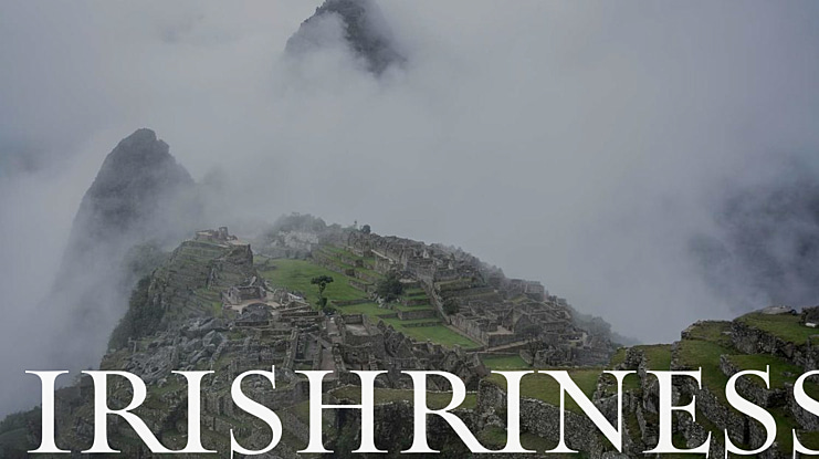Irishriness Font