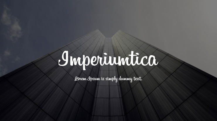 Imperiumtica Font