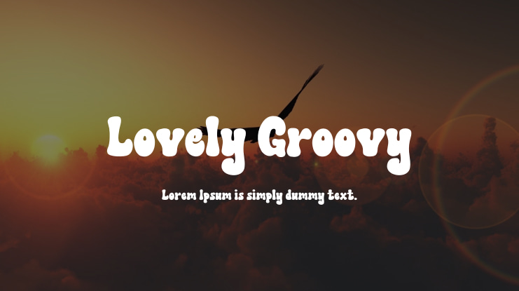 Lovely Groovy Font
