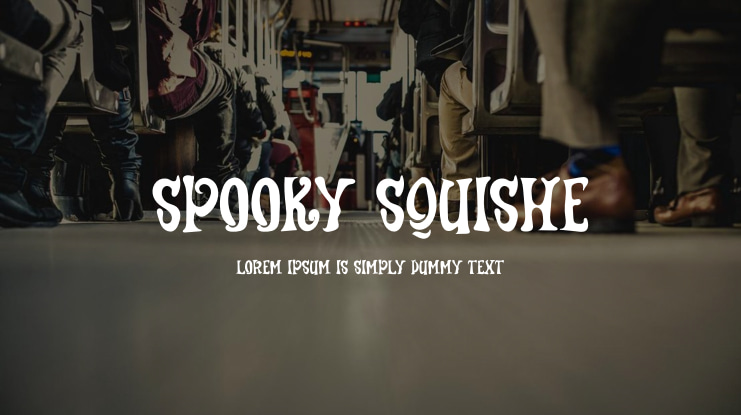 Spooky Squishe Font