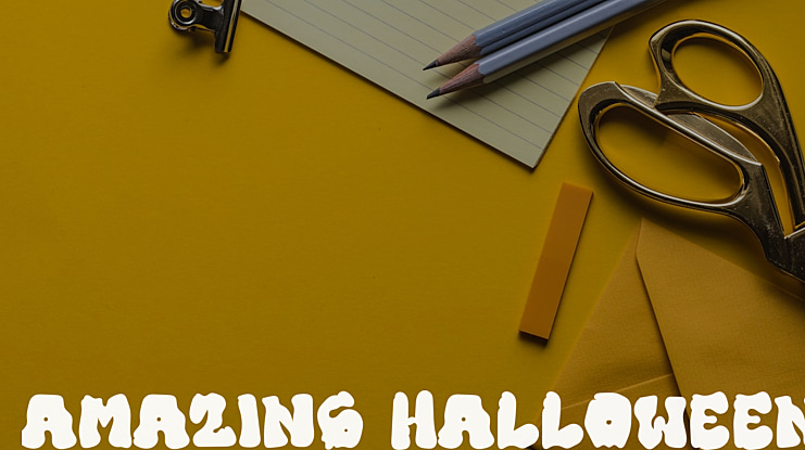 Amazing Halloween Font