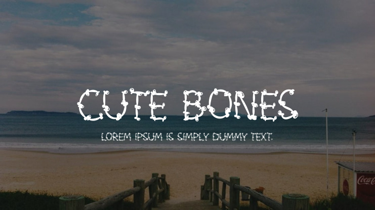 Cute Bones Font