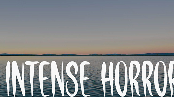 Intense Horror Font