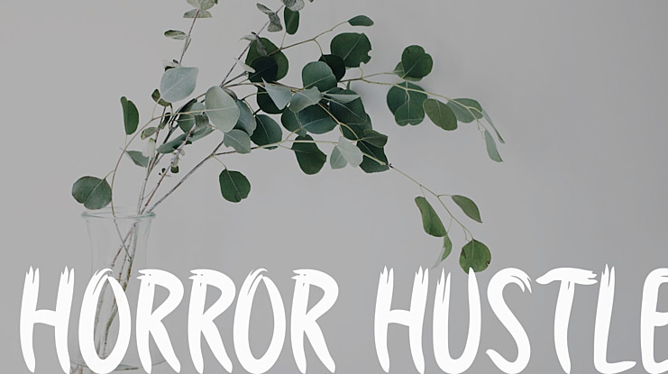 Horror Hustle Font
