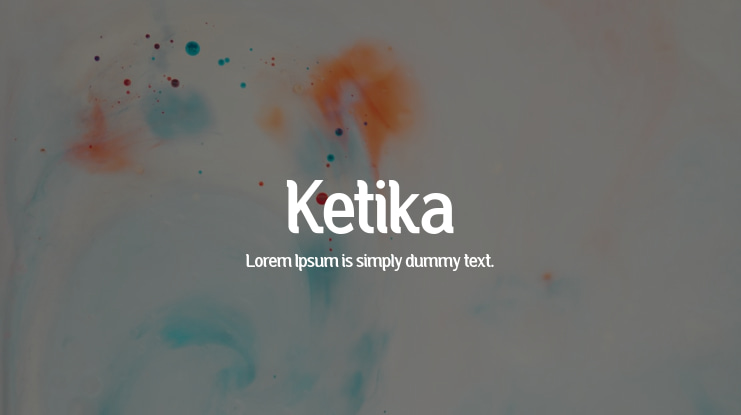 Ketika Font