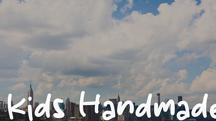 Kids Handmade Font