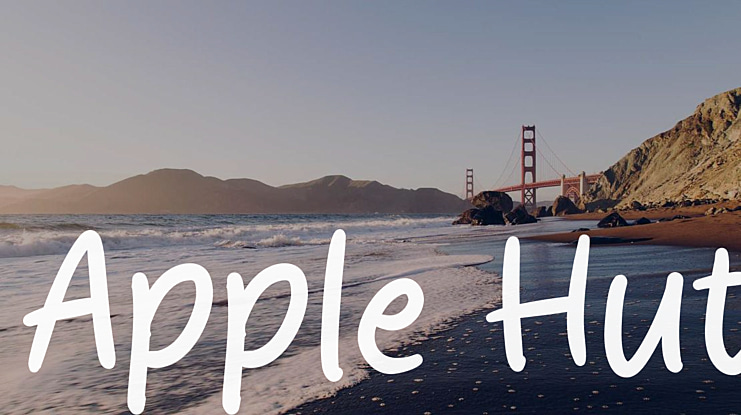 Apple Hut Font