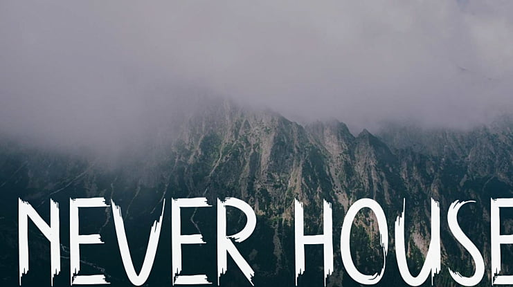 Never House Font