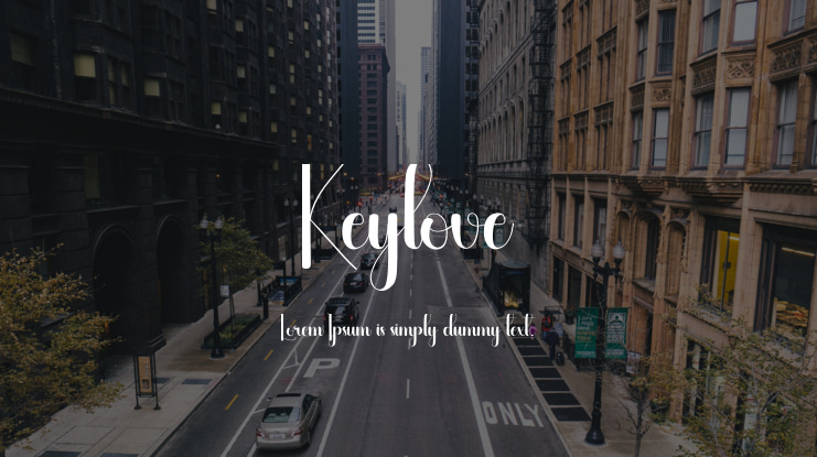 Keylove Font