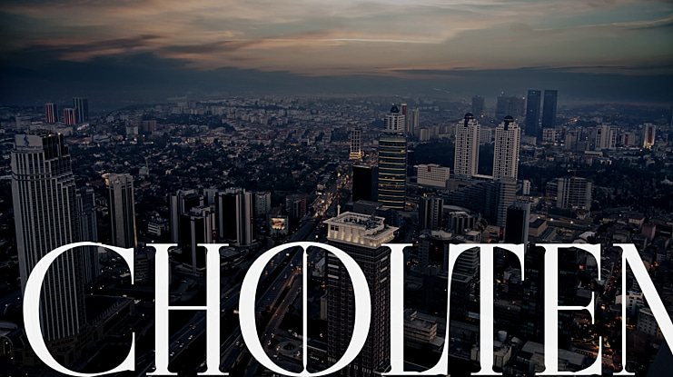Cholten Font