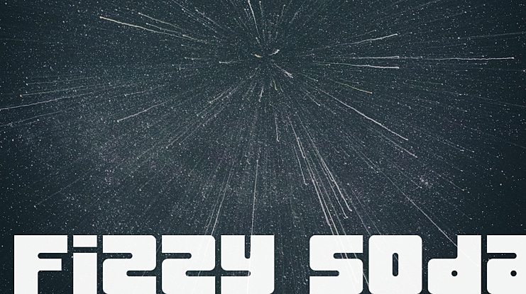 Fizzy Soda Font