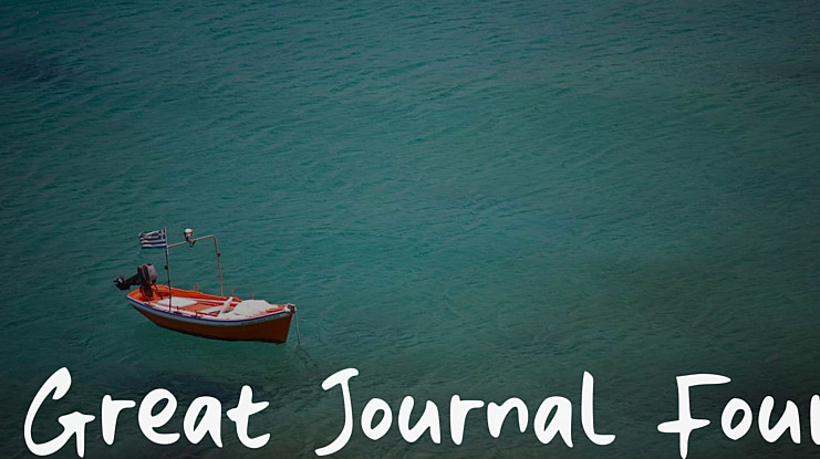 Great Journal Four Font Family