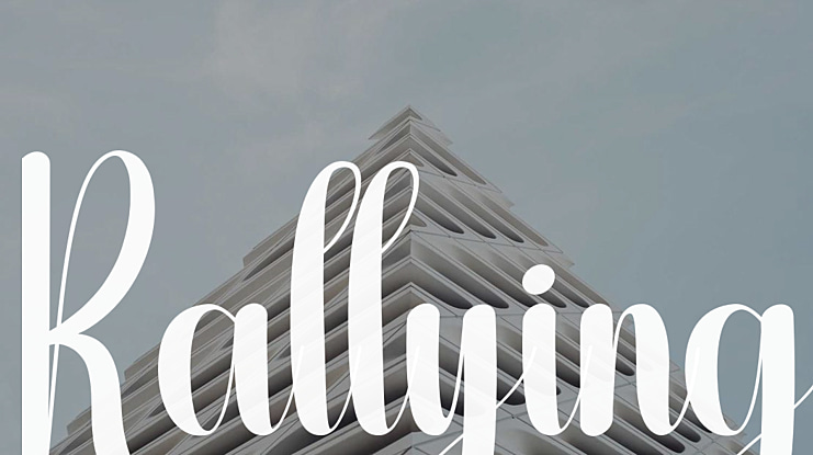Rallying Font